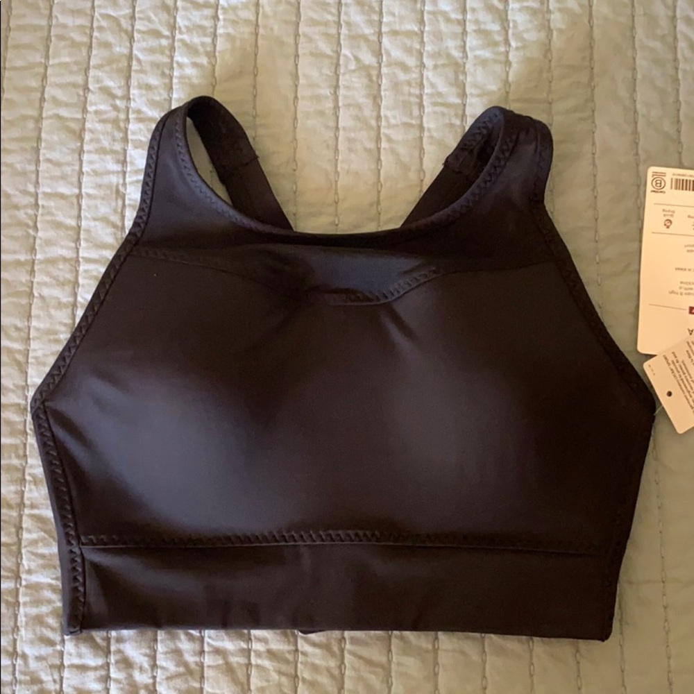 NWT Athleta Gigi High Neck Sports Bra 32D/DD/30DDD